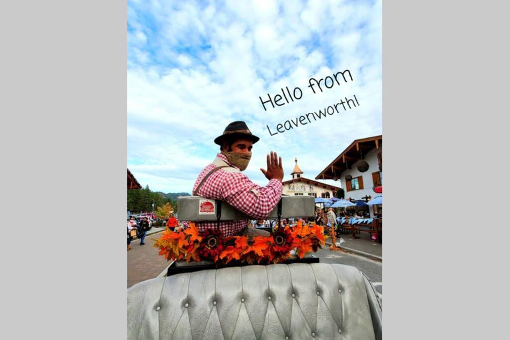 Wander Inn, 4 Bedroom 2 Bath, 5 Min To Downtown, Custom Home Leavenworth Zewnętrze zdjęcie